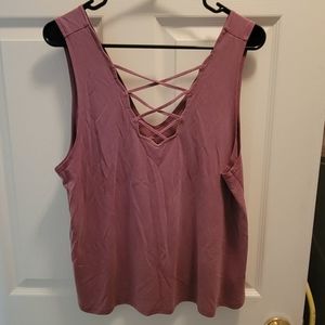 American Eagle Mauve Tank Top